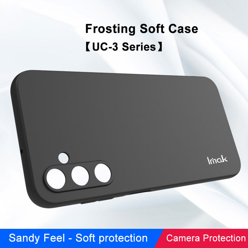 TPU pouzdro na telefon IMAK řady UC-3 pro Samsung Galaxy A25 5G, matný kryt na telefon odolný proti poškrábání TPU pouzdro na telefon IMAK řady UC-3 pro Samsung Galaxy A25 5G, matný kryt na telefon odolný proti poškrábání